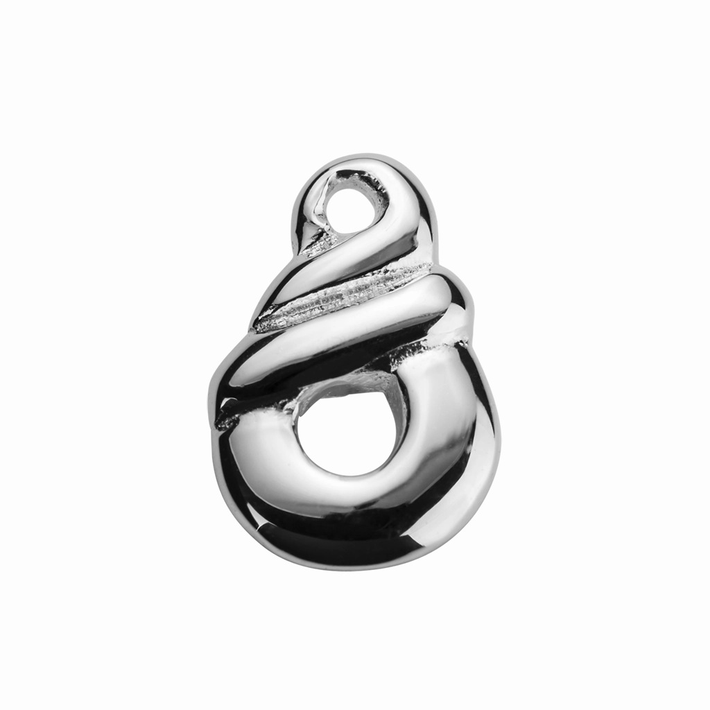 STOW Eternity Twist (Together Forever) Charm - Sterling Silver