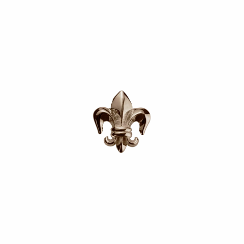 STOW Fleur De Lis (Elegance) Charm - 9ct Rose Gold
