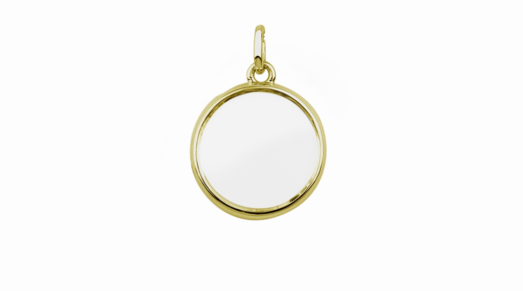 STOW Gold Locket - Medium, 20mm
