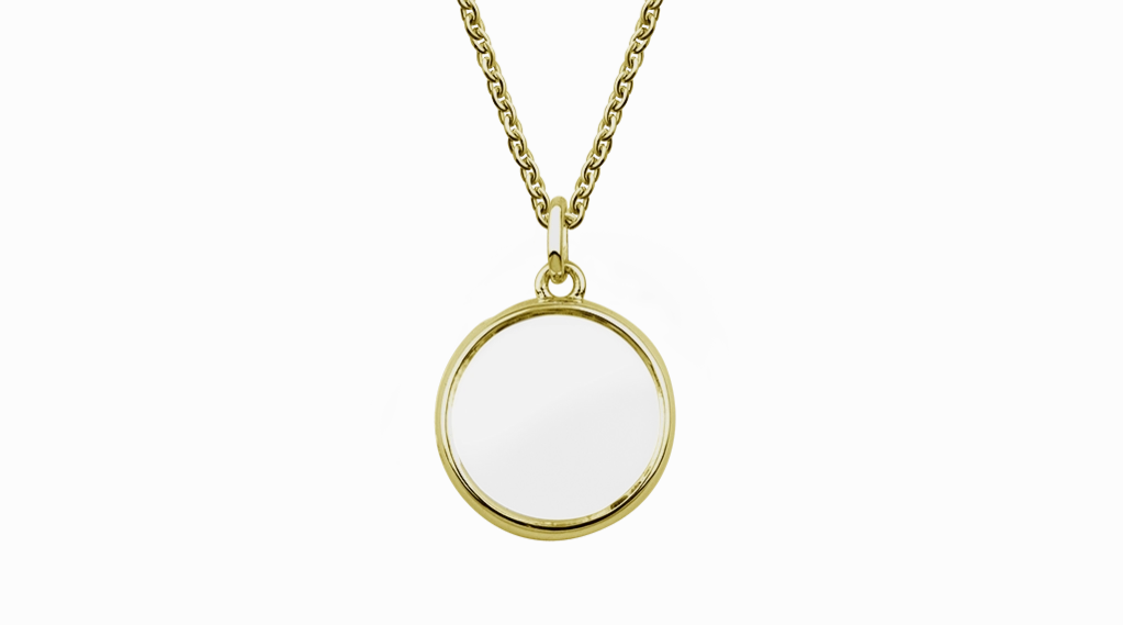 STOW Gold Locket - Medium, 20mm