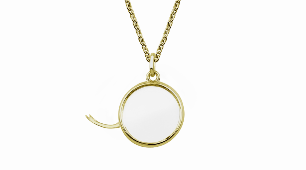 STOW Gold Locket - Medium, 20mm
