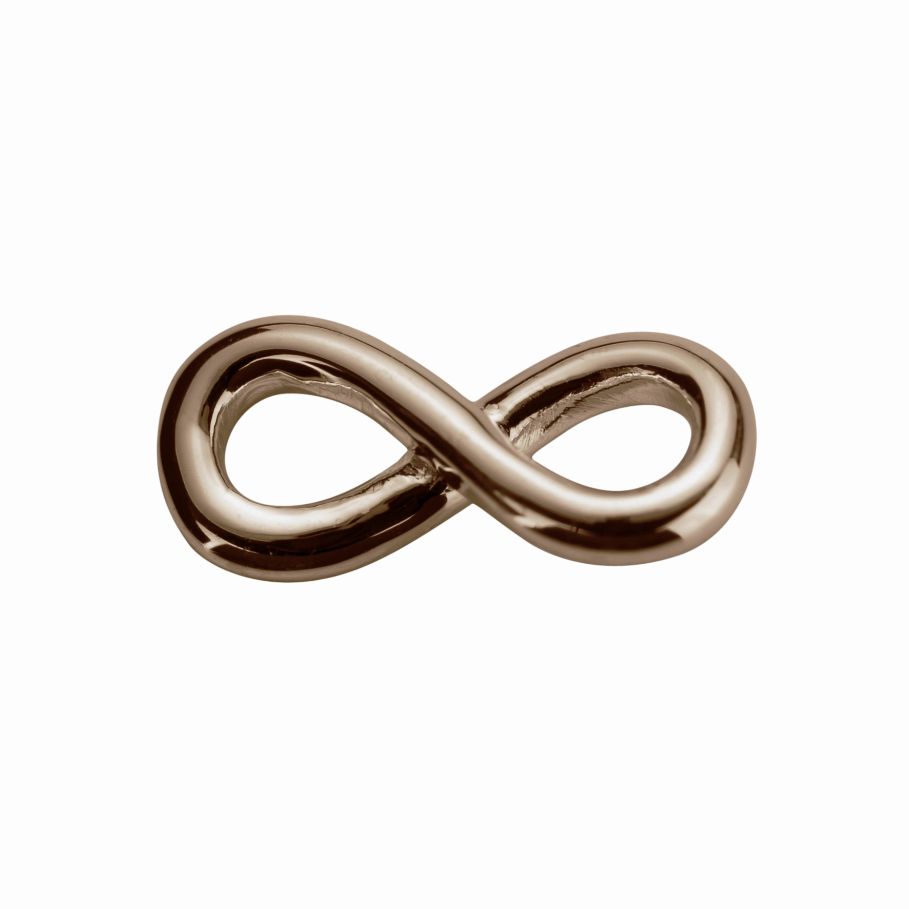 STOW Infinity Twist (Devotion) Charm - 9ct Rose Gold