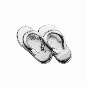 STOW Jandals (Freedom) Charm - Sterling Silver