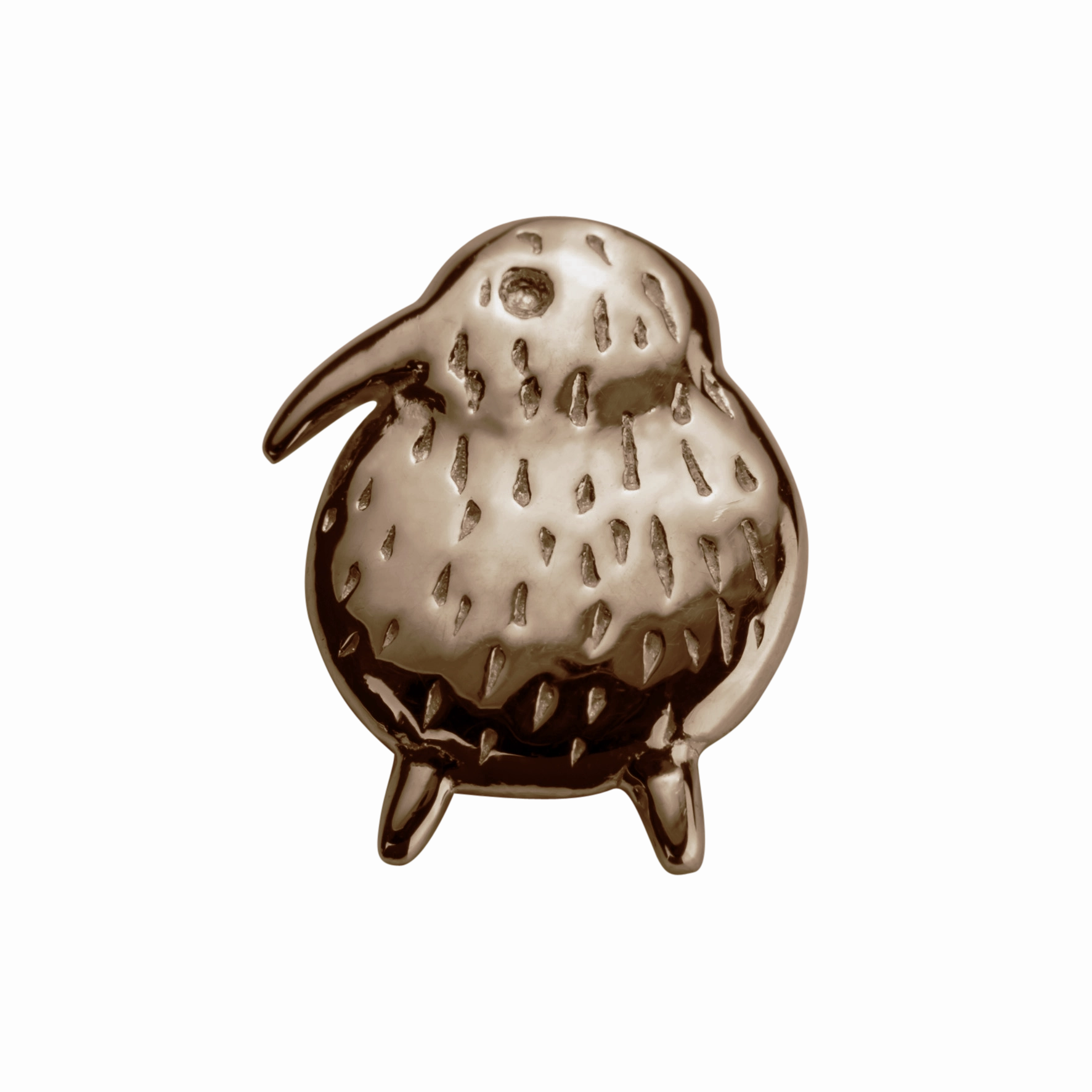 STOW Kiwi (Unique & Special) Charm - 9ct Rose Gold