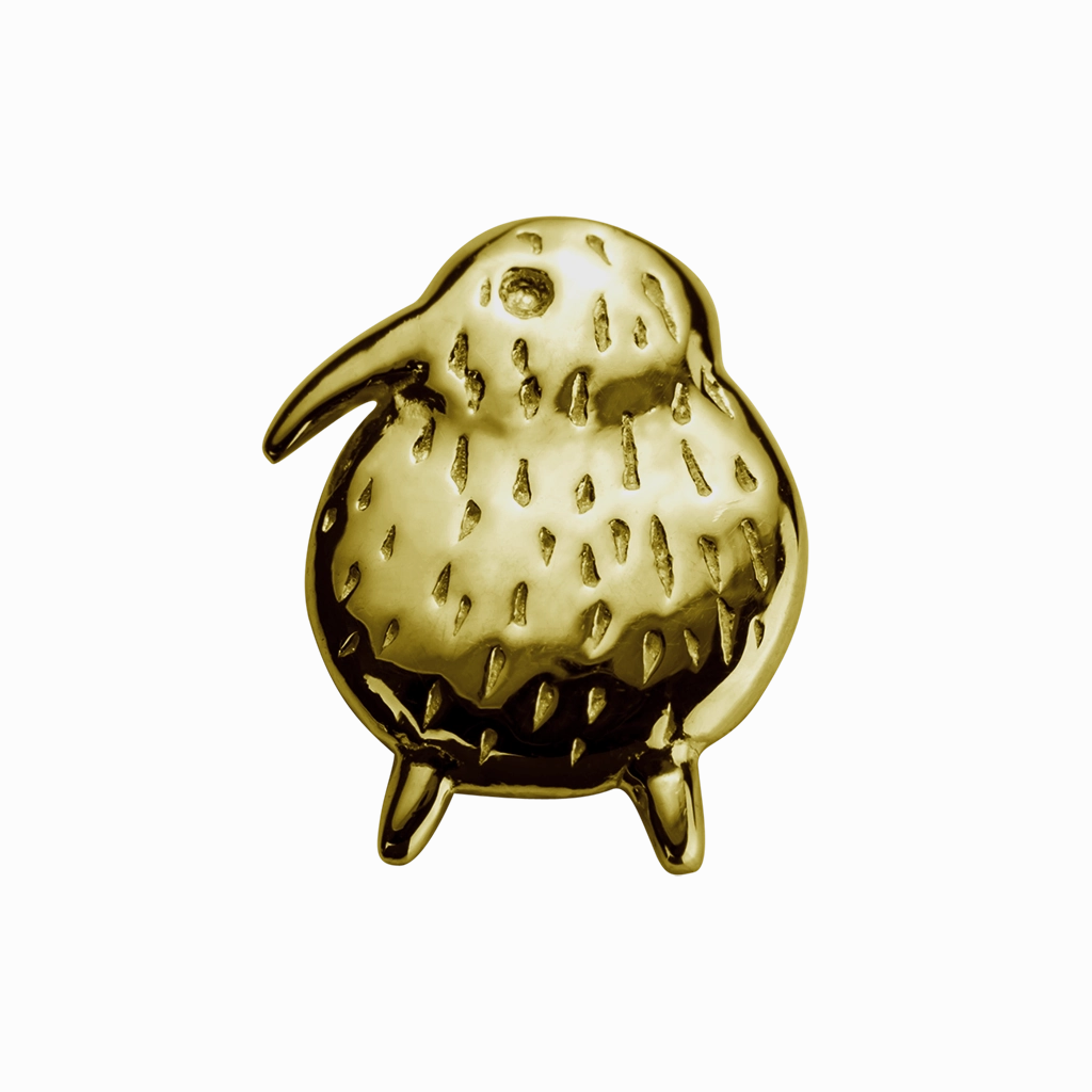 STOW Kiwi (Unique & Special) Charm - 9ct Yellow Gold