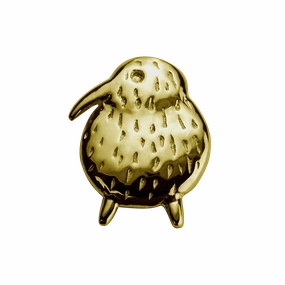 STOW Kiwi (Unique & Special) Charm - 9ct Yellow Gold