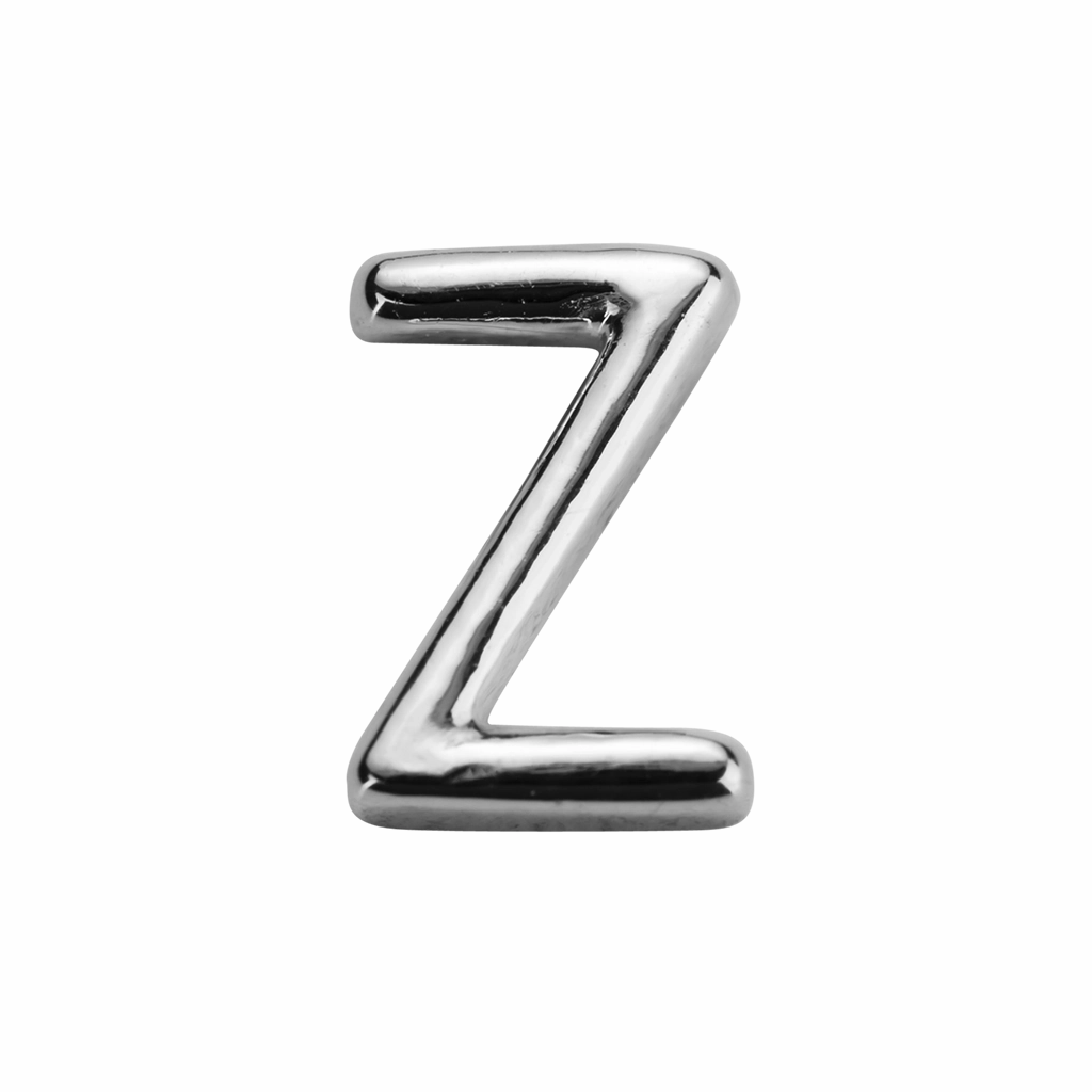 STOW Letter Z Charm - Sterling Silver