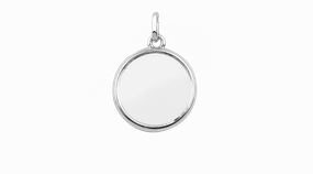 STOW Locket - Silver, Medium (20mm)