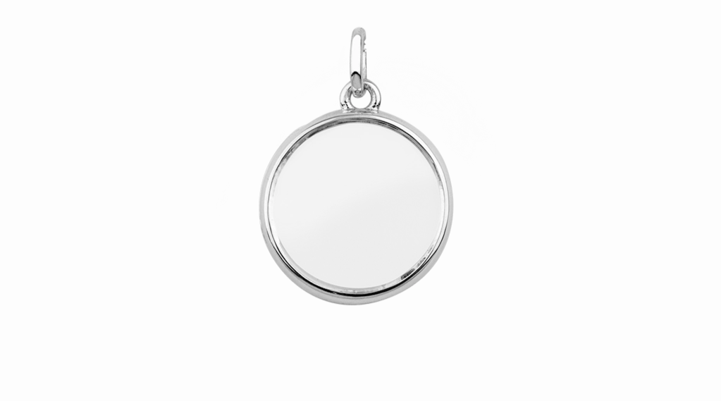 STOW Locket - Silver, Medium (20mm)