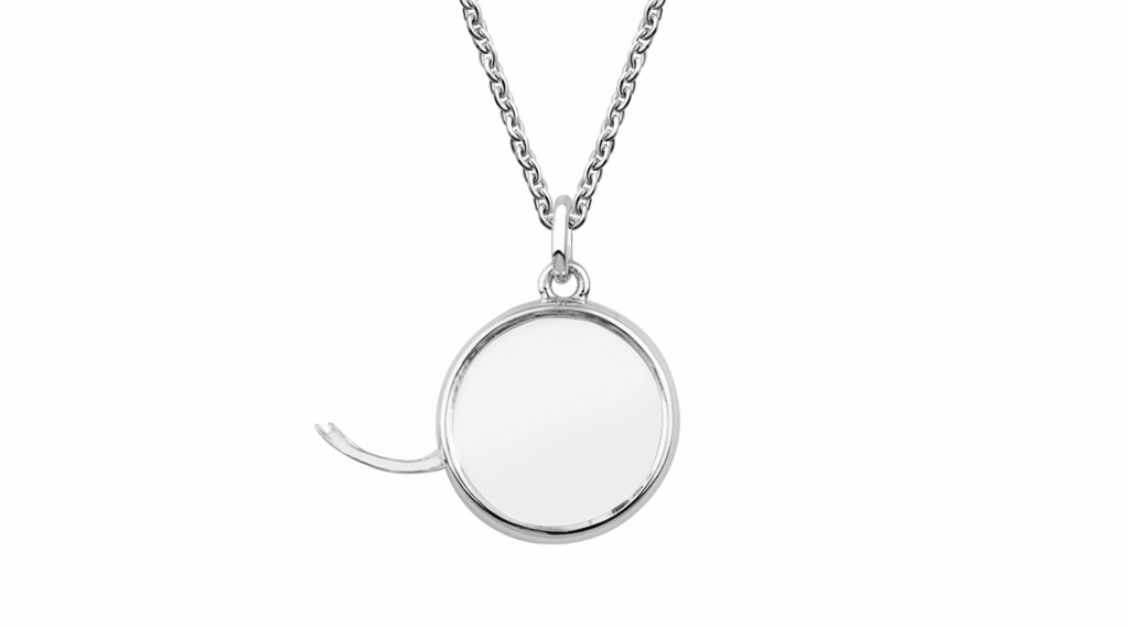 STOW Locket - Silver, Medium (20mm)