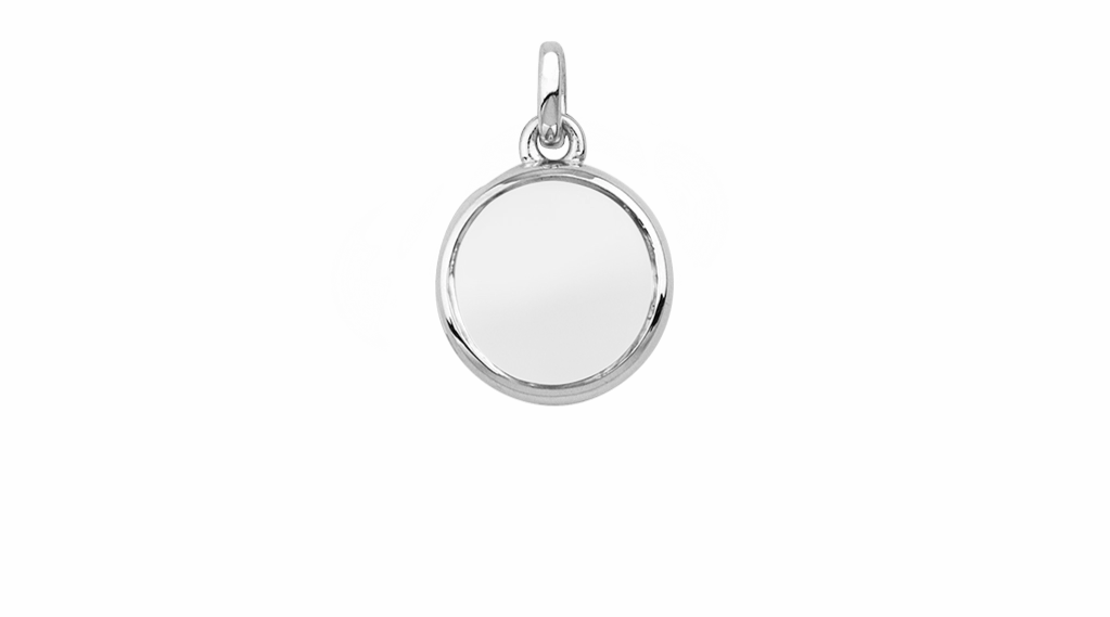 STOW Locket - Silver, Petite (14mm)