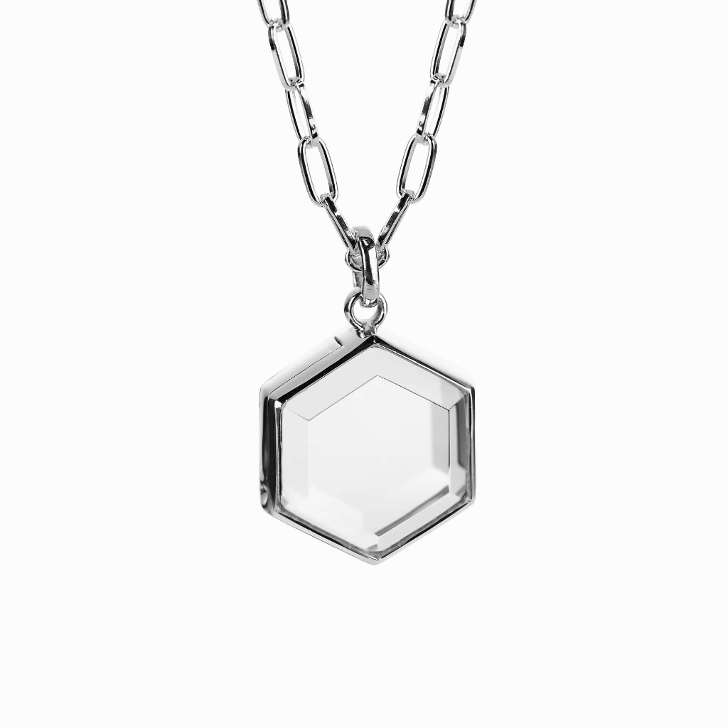 Stow Lockets - Hexagon Locket Medium