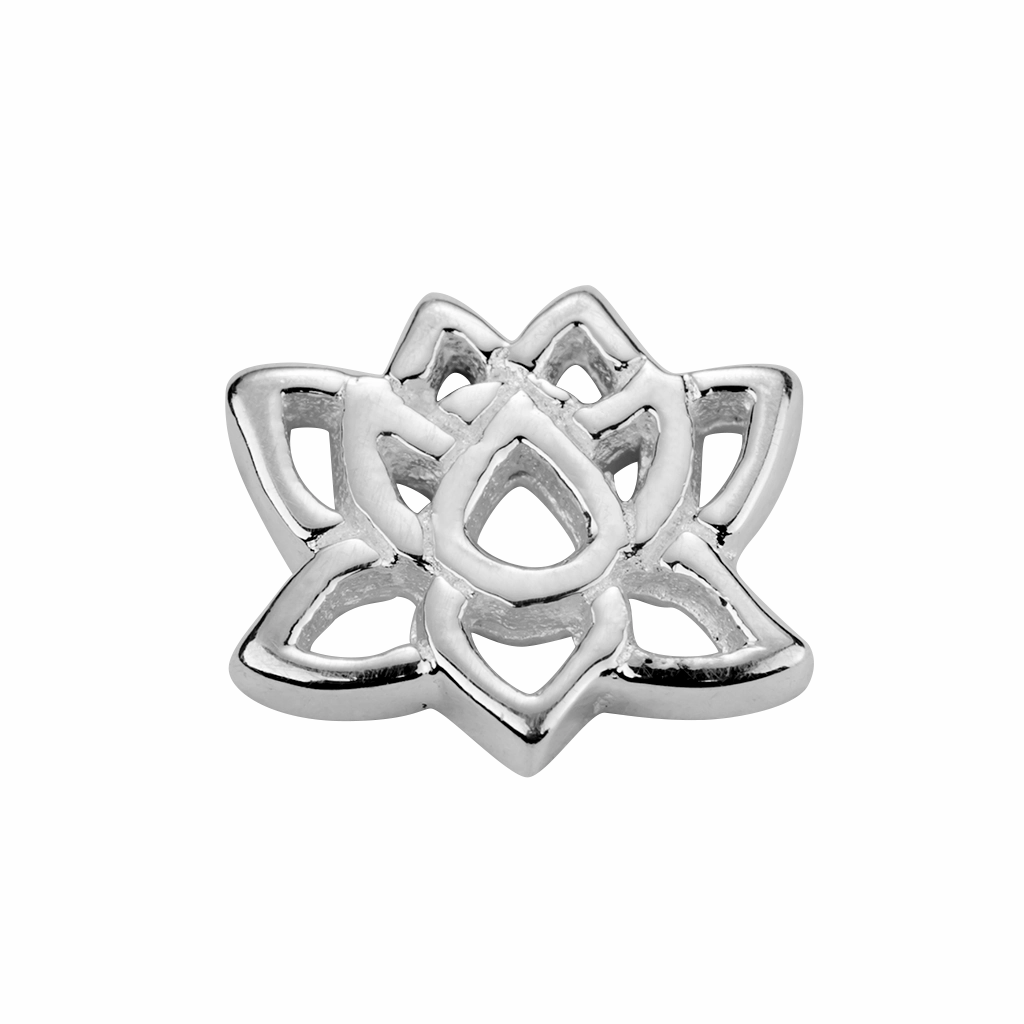 STOW Lotus (Enlightenment) Charm - Sterling Silver