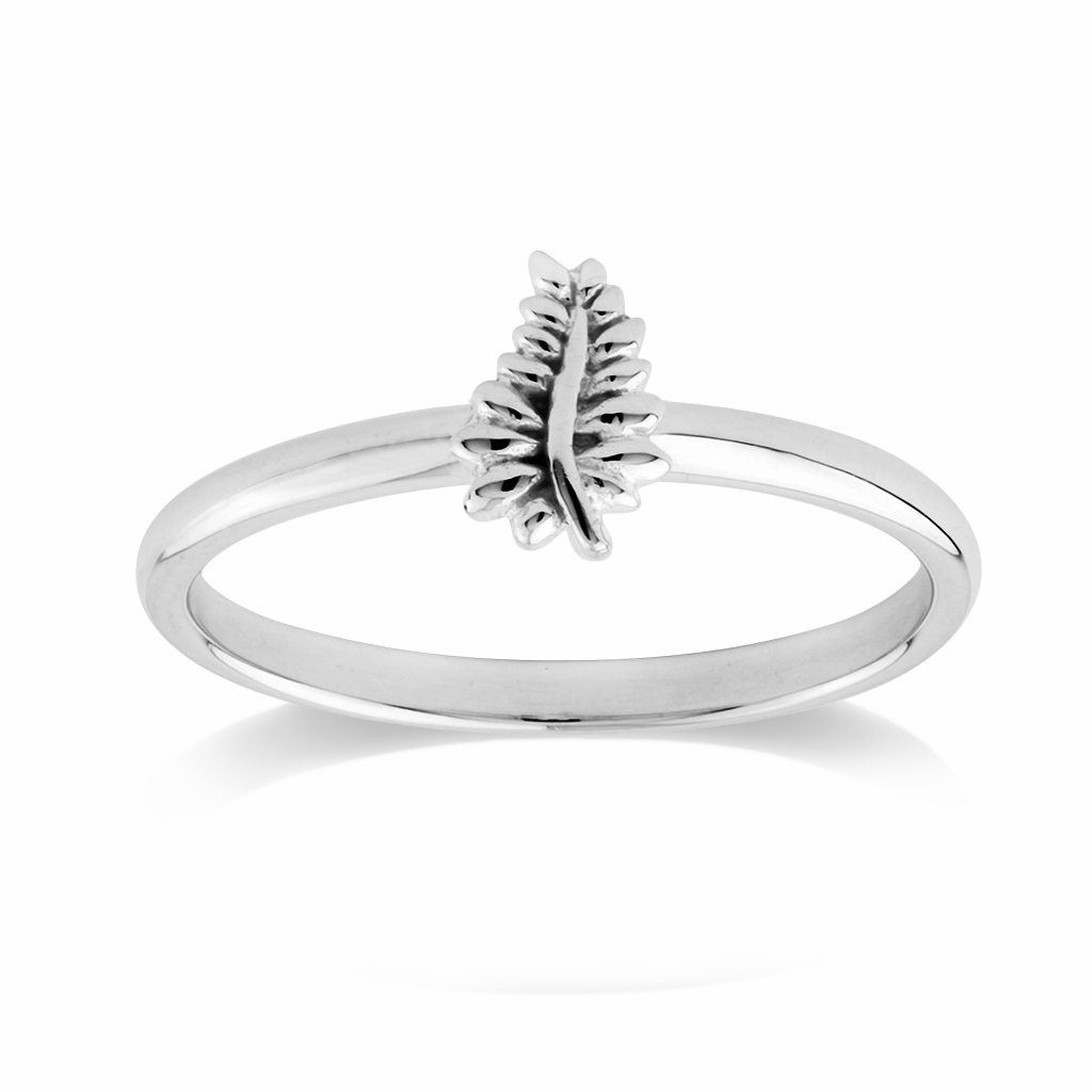 STOW Ring - NZ Fern (Loyal) Size L