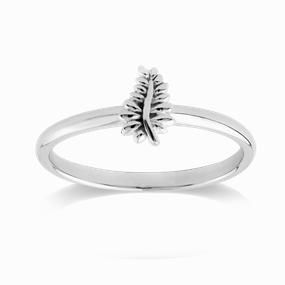 STOW Ring - NZ Fern (Loyal) Size L