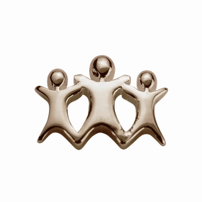 STOW Stowaways (My Family) Charm - 9ct Rose Gold