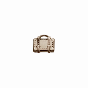 STOW Suitcase (Safe Travels) Charm - 9ct Rose Gold