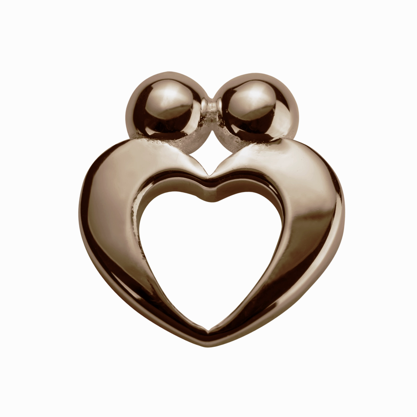 STOW True Love (Yours Always) Charm - 9ct Rose Gold