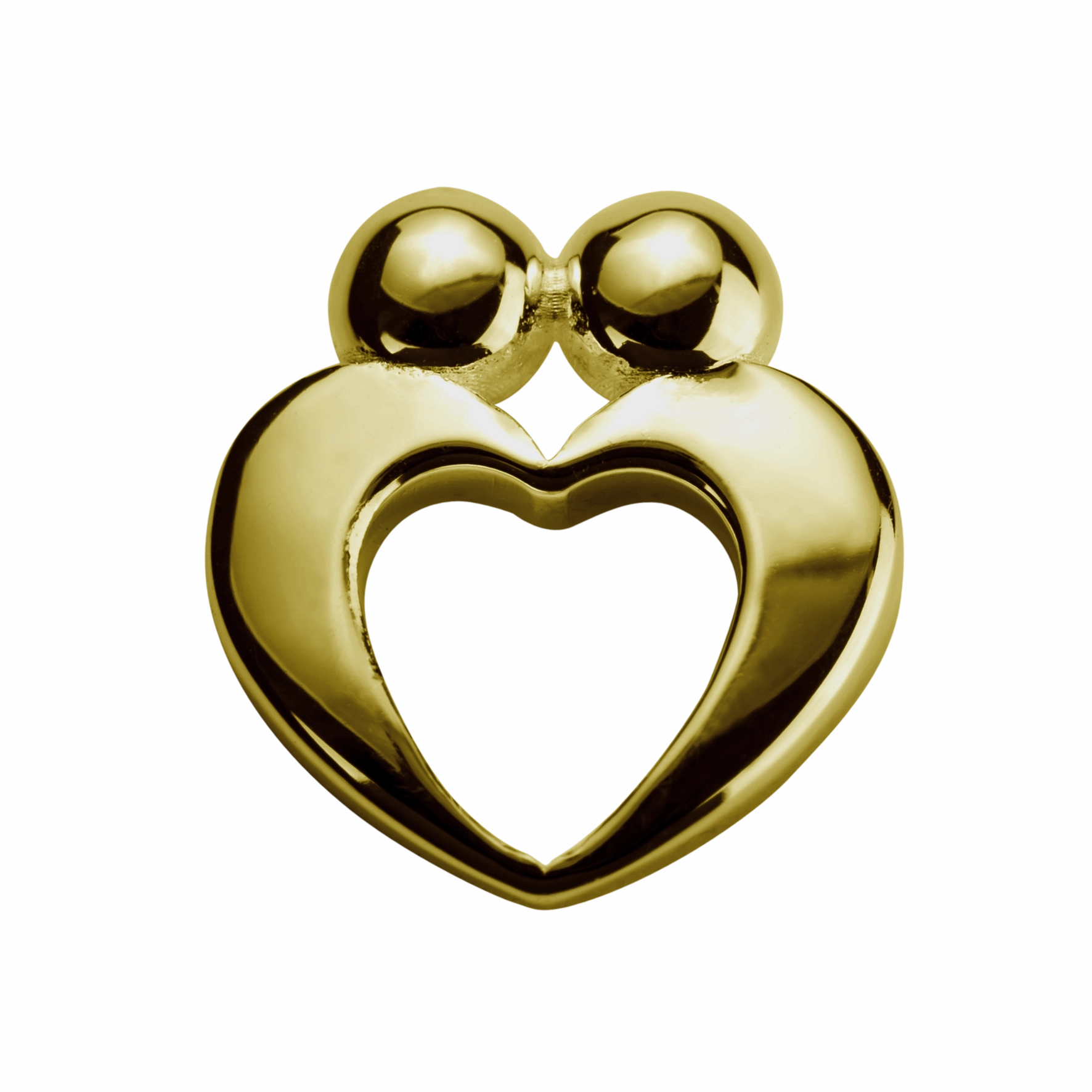 STOW True Love (Yours Always) Charm - 9ct Yellow Gold