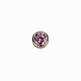 STOW Virtue Charm - Compassion - Pink Tourmaline & 9ct Rose Gold