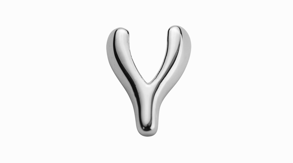 STOW Wishbone (Make A Wish) Charm - Sterling Silver