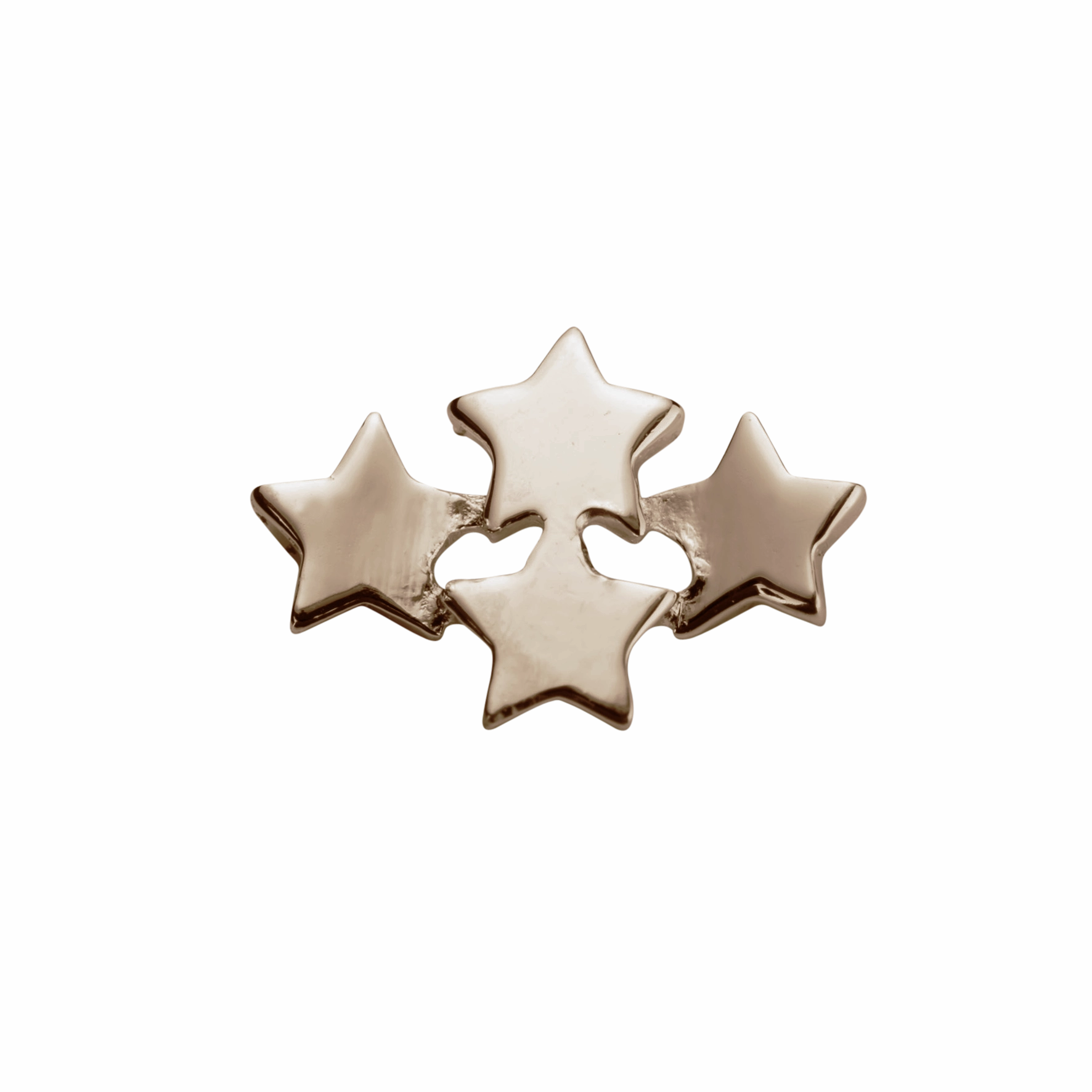 STOW Wishing Stars (My Dreams) Charm - 9ct Rose Gold