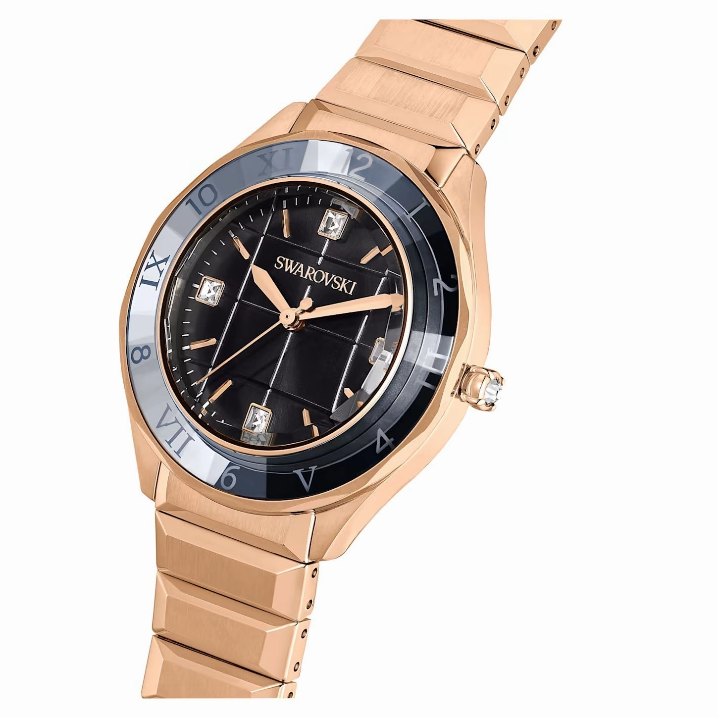 Swarovski Dectera Black Bracelet Watch