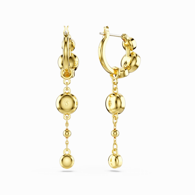 Swarovski Imber Gold-Tone Plated Crystal Drop Earrings