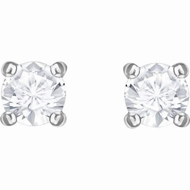 Swarovski Stilla Attract Rhodium Plated Crystal Earrings