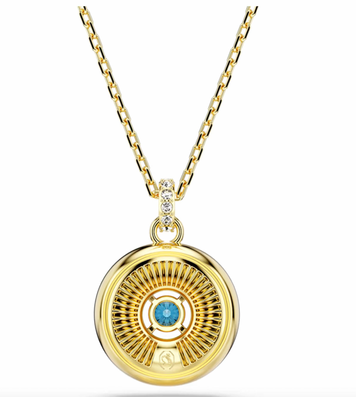 Symbolica Evil Eye Small Multicoloured Gold Tone Pendant