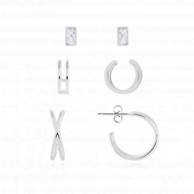 Tahlia Trio Gem Earring Cuff Pack 4831