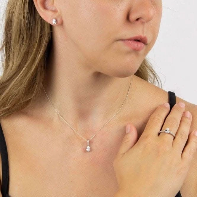 Teardrop Stud Earrings E6056