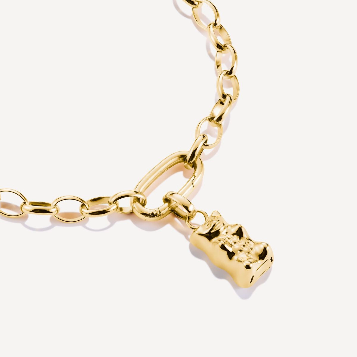 Thomas Sabo 18ct Yellow Gold Plated Haribo Bear Connect Charm