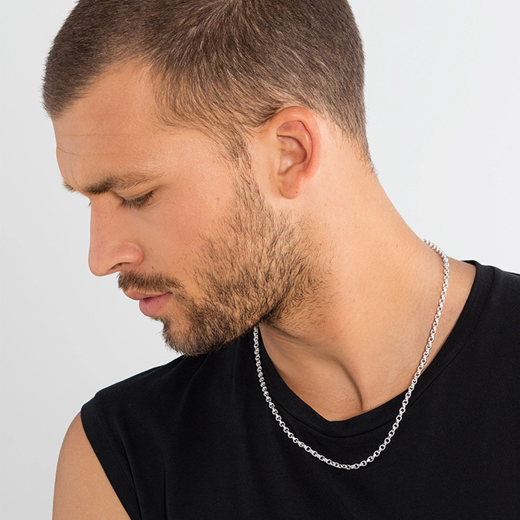 THOMAS SABO 925 Sterling Silver Wide Anchor Chain