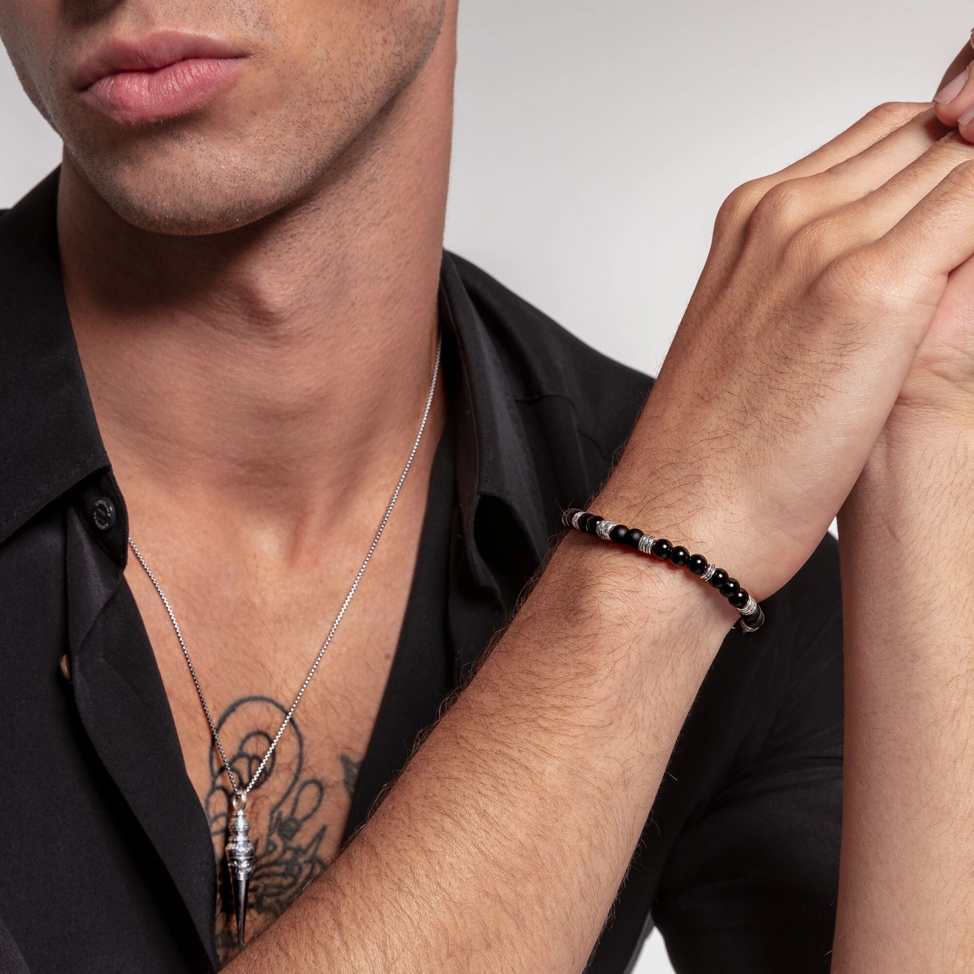 Thomas Sabo Bracelet lucky Charm, black
