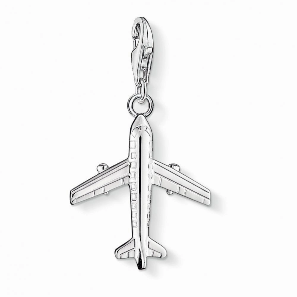 Thomas Sabo Charm Club Airplane Pendant Charm
