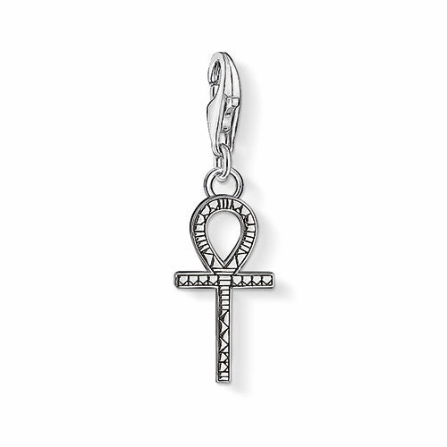Thomas Sabo Charm Club Sterling Silver Cross Of Life Ankh Charm D