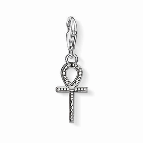 Thomas Sabo Charm Club Sterling Silver Cross Of Life Ankh Charm D