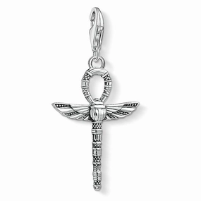 Thomas Sabo Charm Club Sterling Silver Cross Of Life Ankh Charm