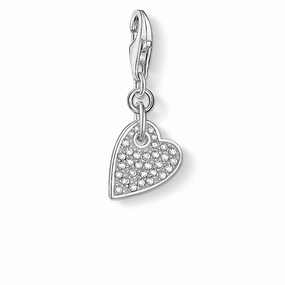 Thomas Sabo Charm Club Sterling Silver Heart Love Charm