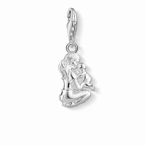 Thomas Sabo Charm Club Sterling Silver Mother With Child Charm D