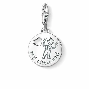 Thomas Sabo Charm Club Sterling Silver My Little Boy Charm D