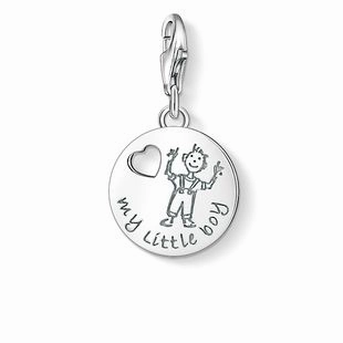 Thomas Sabo Charm Club Sterling Silver My Little Boy Charm D