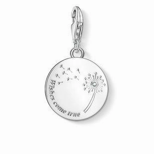 Thomas Sabo Charm Club Sterling Silver Zirconia Wishes Come True Charm