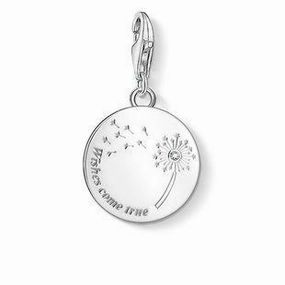 Thomas Sabo Charm Club Sterling Silver Zirconia Wishes Come True Charm