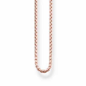 Thomas Sabo Glam & Soul Rose Gold Plated Sterling Silver Venezia Chain