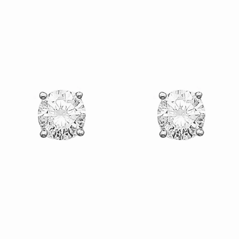 Thomas Sabo Glam And Soul Silver White Stud Earrings