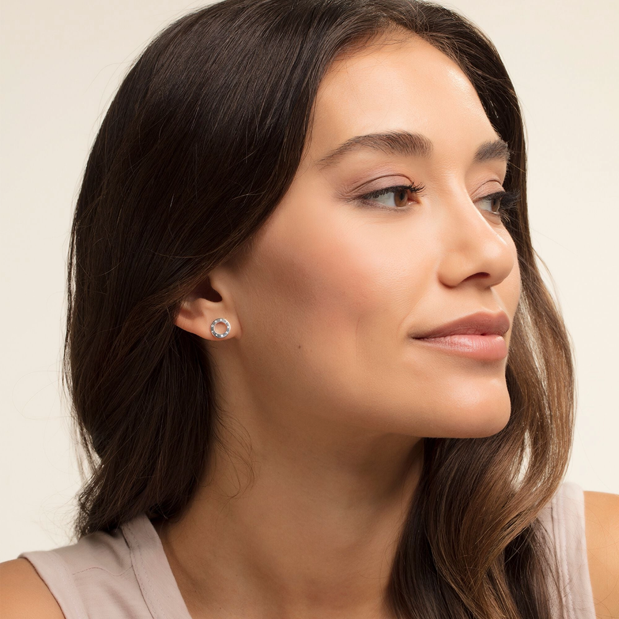 Thomas Sabo Glam And Soul Sterling Silver Circles Together Stud Earrings
