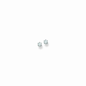 Thomas Sabo Glam And Soul Sterling Silver White Stone Stud Earrings