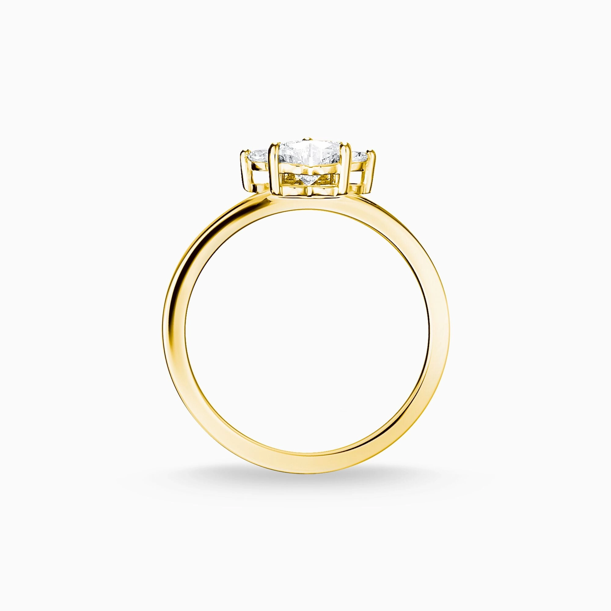 Thomas Sabo Gold Cat Paw Ring